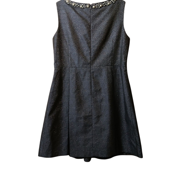 Tahari Embellished Fit and Flare Mini Dress - Picture 4 of 8